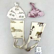 Kate Quinn 6 - 12 Month New w/ Tags Beanie Elf Bonnet Hat Lot, Baby Boy or Girl