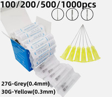 Dental Endo Irrigation Needle Syringe Tips Disposable 27G 30G Single Pack