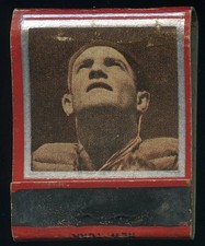 1934 Diamond Matchbooks U1 Complete Unused Baseball Glenn Myatt - Red