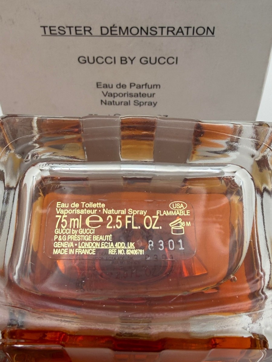 GUCCI By GUCCI Eau De Parfum Natural Spray 75ml / 2.5oz Vintage