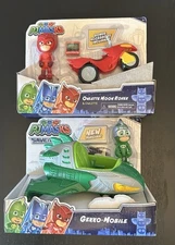 PJ Masks Super Moon Adventures OWLETTE MOON ROVER & GEKKO-MOBILE  FREE SHIPPING