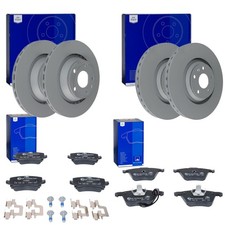 ATE BREMSSCHEIBEN + CERAMIC VORNE + HINTEN passend für AUDI TT 8J Coupe Roadster