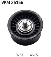 Umlenkrolle Zahnriemen FÜR Opel Astra G Caravan (T98) - SKF VKM 25156