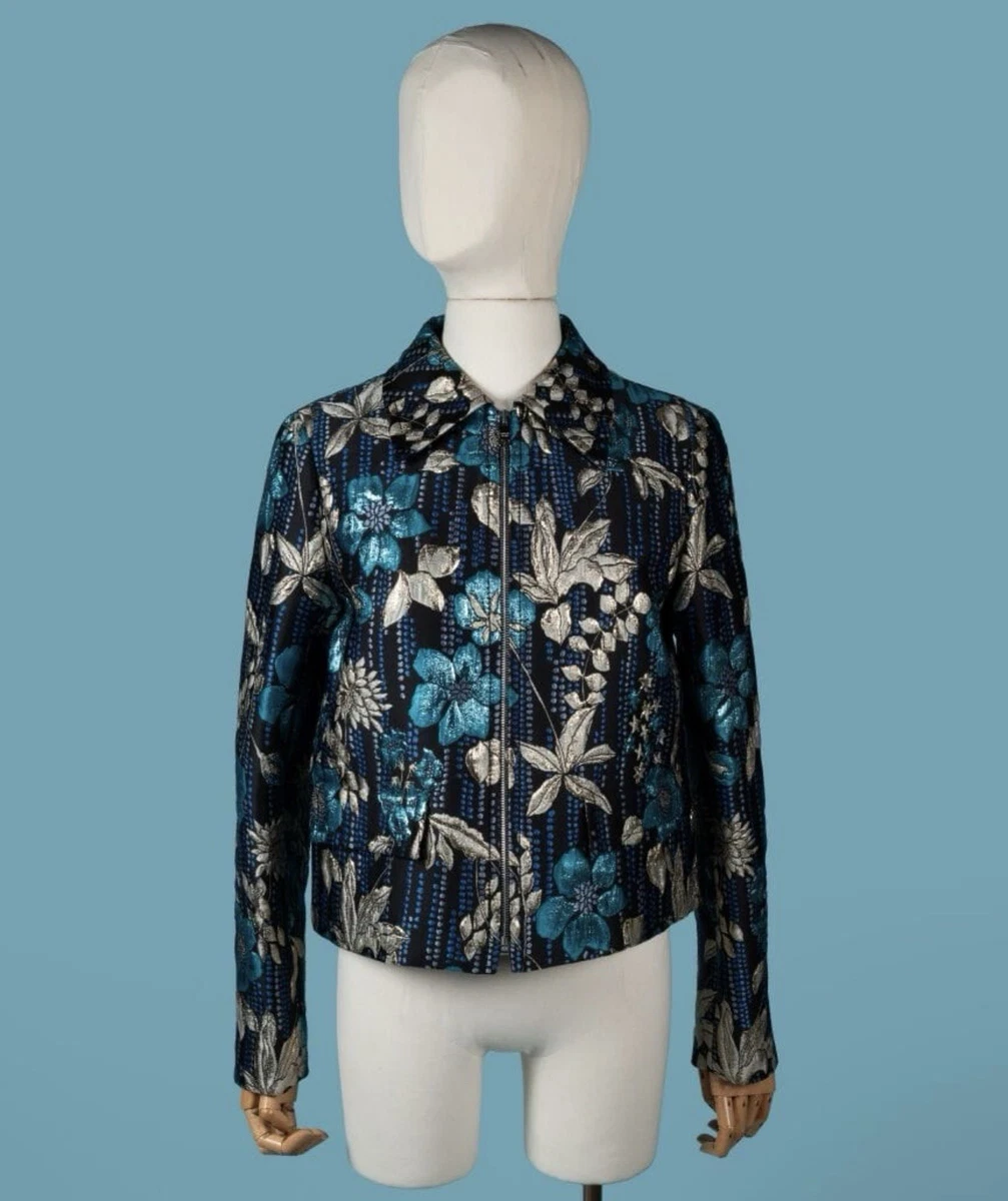 PRADA Blue Coats, Jackets & Vests Polyester Outer Shell for Women