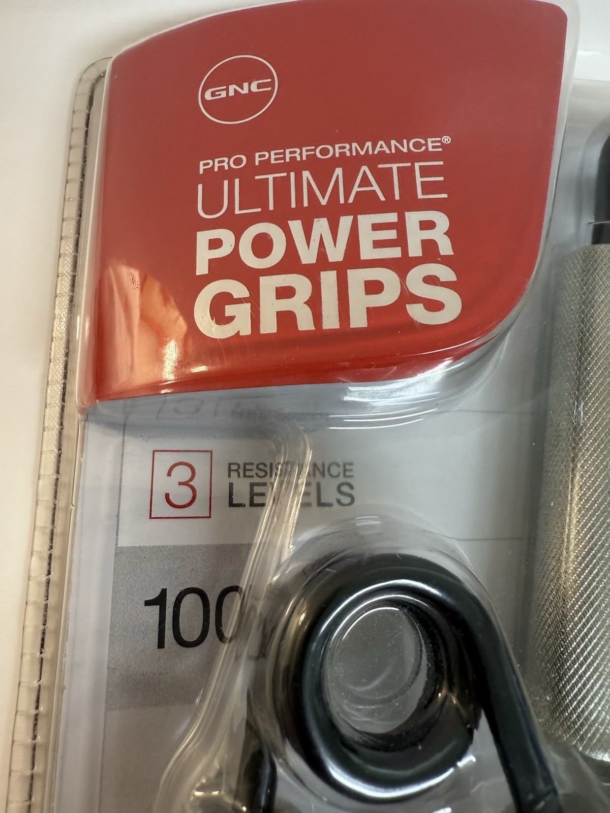 GNC Power Grips Hand Gripper Strengthener Wrist Forearm Exerciser Beginner Set