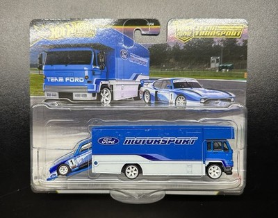 Ford Capri GR5 & Fleet Flyer Ford Motorsport JHX89 Hot Wheels Team #88