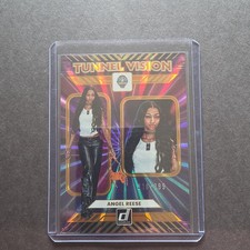 2025 Donruss WNBA Angel Reese Tunnel Vision Orange Laser /399