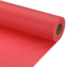 Gift wrapping paper, 50x1140cm bright red, for parcels