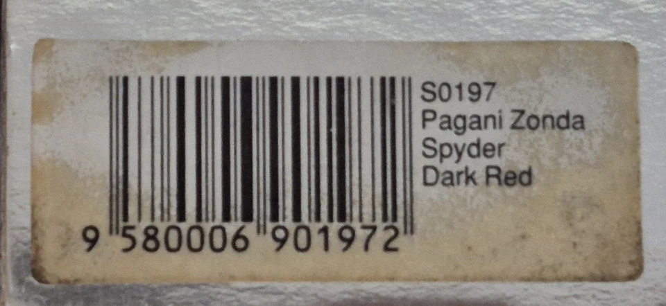 Spark SO197 Pagani Zonda Spyder In Dark Red - Image 3 of 4
