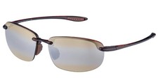 Maui Jim Polarized Hookipa XL Tortoise Rimless Sunglasses H456-10 - Japan