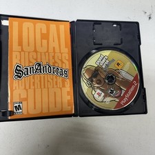 PS2 Grand Theft Auto San Andreas Complete With Manual NTSC U/C Good