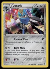 Lucario 63/124 XY - Fates Collide Holo Rare NM on eBay