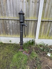 Antique Cast iron Water pump 140cm High