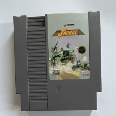 Konami Jackal Nintendo NES Shooter Action & Adventure Cartridge w sleeve