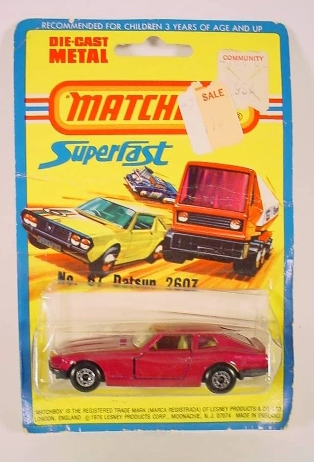 Matchbox Datsun Plastic Diecast & Toy Vehicles for sale | eBay