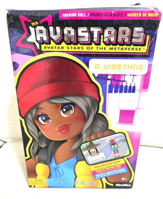 My Avastars A_Vibethng 11'' Fashion Doll with Extra Outfit Personalize open box