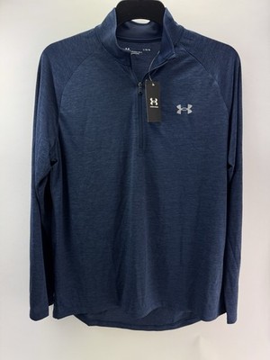 Under Armour Golf 1/2 Zip Tech 2.0 Pullover leicht UK Large /Neu /27656