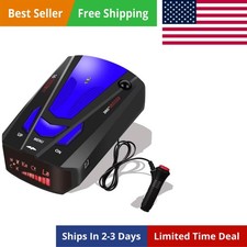 2026 Newly Radar Detector with Mute Memory, City/Highway Mode, Long Range Tra...