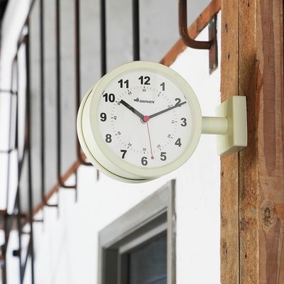 DULTON Bonox Double Face Wall Clock 170D Circle Black S624-659BK