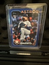 2024 Topps Update Series - Spencer Arrighetti #US52 Royal Blue (RC)