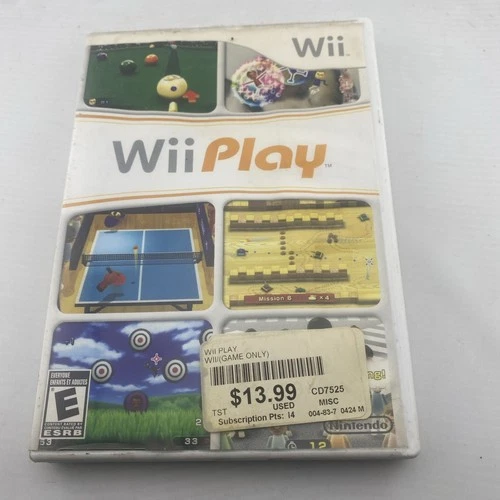 Wii Play (Wii, Nintendo, 2007) CIB Tested & Working