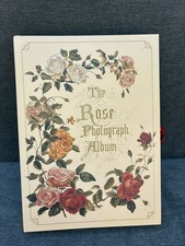 Vintage 1996 The Rose Photograph Album Victorian Scrapbook New