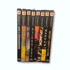 Lot Of 8 Ps2 Games Popular Titles