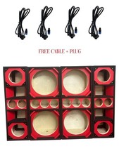 CHUCHERO FOR SPEAKER 12" 2 DRIVER 2T 2LA BOX BRAZILIAN STYLE FREE CABLE PLUGS