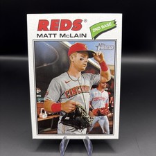2026 Topps Heritage Matt McLain #252 Base Short Print Cincinnati Reds