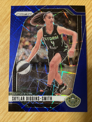 2024 Panini WNBA Prizm Skylar Diggins-Smith Blue Velocity PRIZM Storm 76