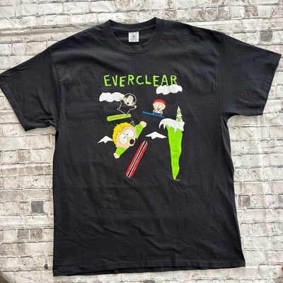 Vintage 90s Everclear Band Music Cotton Black S to 5XL Shirt VK547