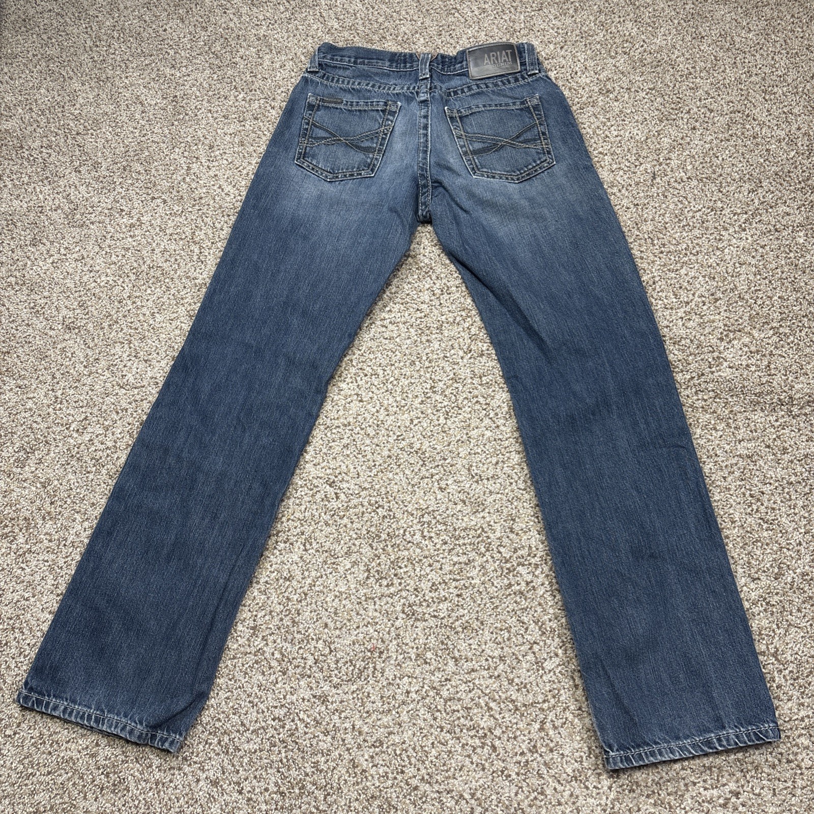 Ariat Mens M5 Slim Straight Denim Jeans Western 30/34 Fits 29 X 33 - View 13