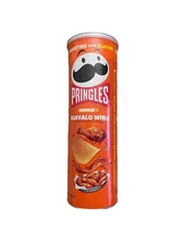 NEW PRINGLES BUFFALO WING FLAVOR POTATO CRISPS CHIPS 5.5 OZ (158g) CAN