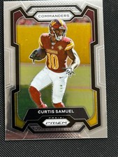 2023 Panini Select #294 Curtis Samuel Washington Commanders Football Card