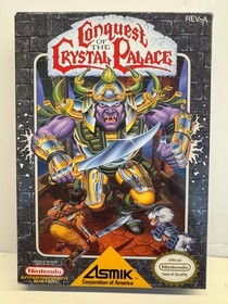 Conquest of the Crystal Palace NES CIB! L@@K!
