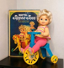 vintage 1967 Mattel Tippee Toes doll & horse ...