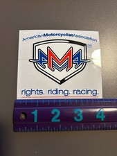 AMA American Motorcyclist Association Rights Riding Racing Sticker