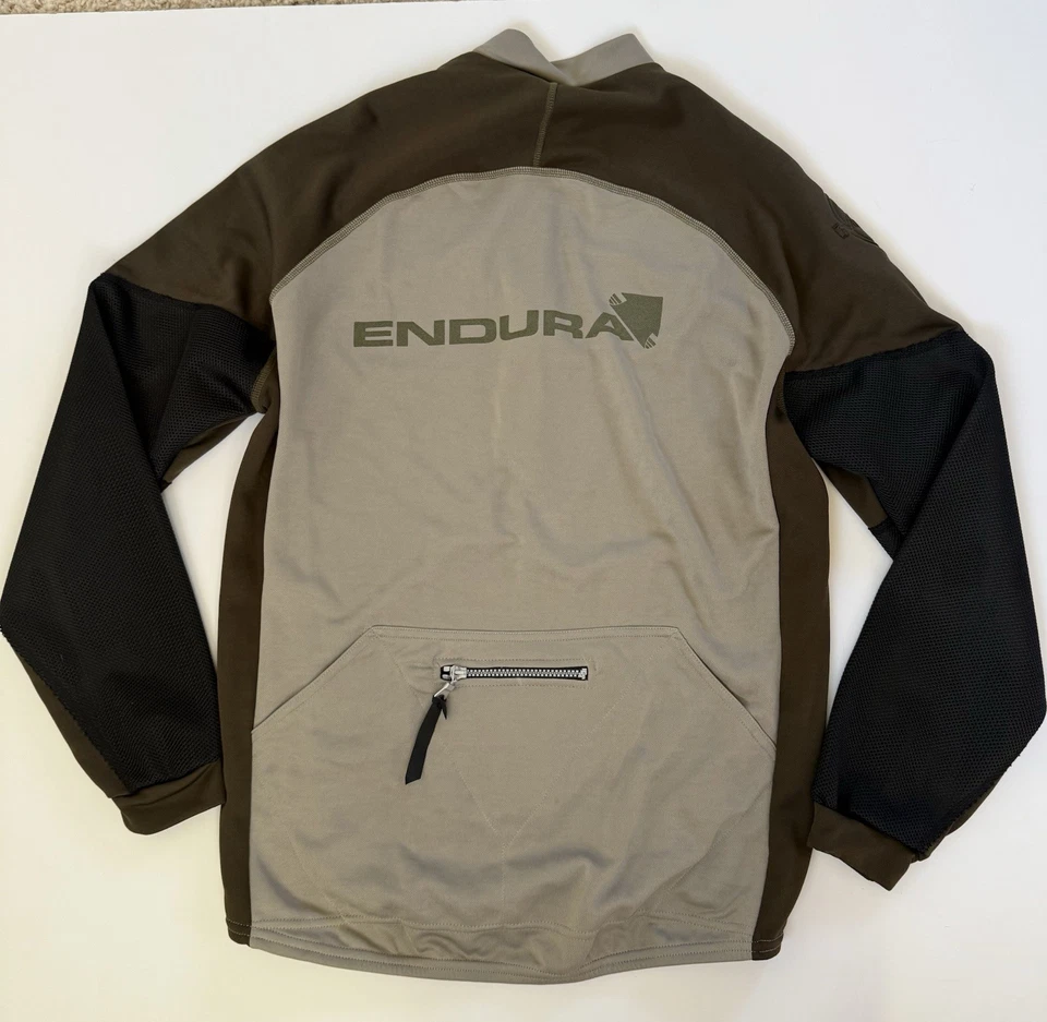 Endura Men’s MT500 Thermal Fleece Long Sleeve MTB Cycling Jersey Large - Image 4 of 4