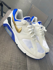 Nike Air 180 Herren Sneaker Weiß/Blau/Gold EU 48,5 Low Top FJ9259 101