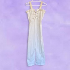 True vintage white jumpsuit
