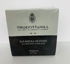 3 PACK SEALED Truefitt Hill Sandalwood ShavingCream 6.7 oz U1C