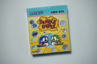 バブルボブル BUBBLEBOBBLE ゲームボーイカラー ケース付きM2430 Game Boy Bubble Bobble Boxed Japan GB game US Seller | eBay