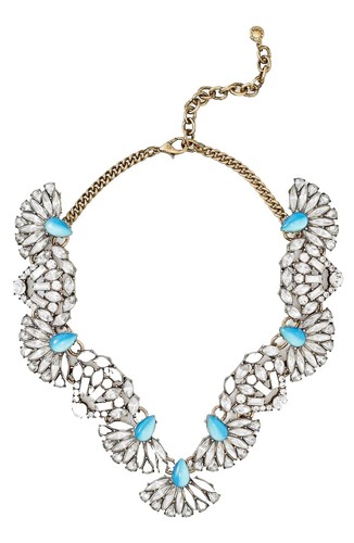 Collier Perles BaubleBar Sugarfix - Bleu/denim Audacieux - Neuf Avec étiquettes - Pour Mariage/fête