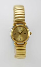 Fossil F2 Damen Uhr Edelstahl Silber Gold Stretch Batt Wasser Res Quarz