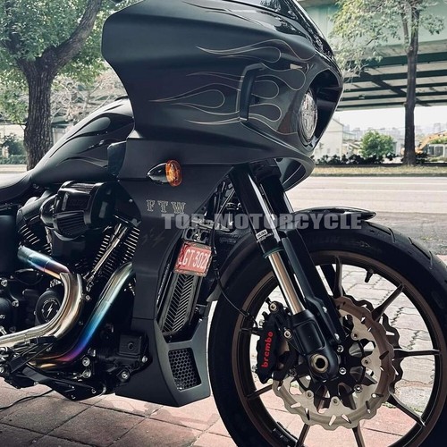 For Softail Low Rider ST FXLRST 2022-2024 Fairings Side Spoilers Panel Cover Kit - Picture 5 of 16