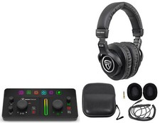 Mackie MainStream Bus Powered Live Streaming Interface w/HDMI Studio Headphones
