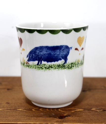 1996 Wood & Sons "Jack's Farm" Coffee Mug(s) 3 5/8", Very Rare! HTF Near MINT! - Bild 2 von 5