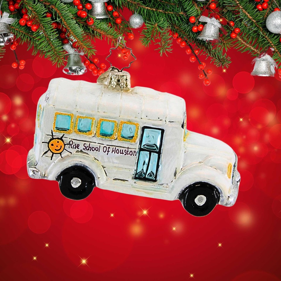 Christopher Radko Company The Rise School Of Houston 2.00in Glass Tree