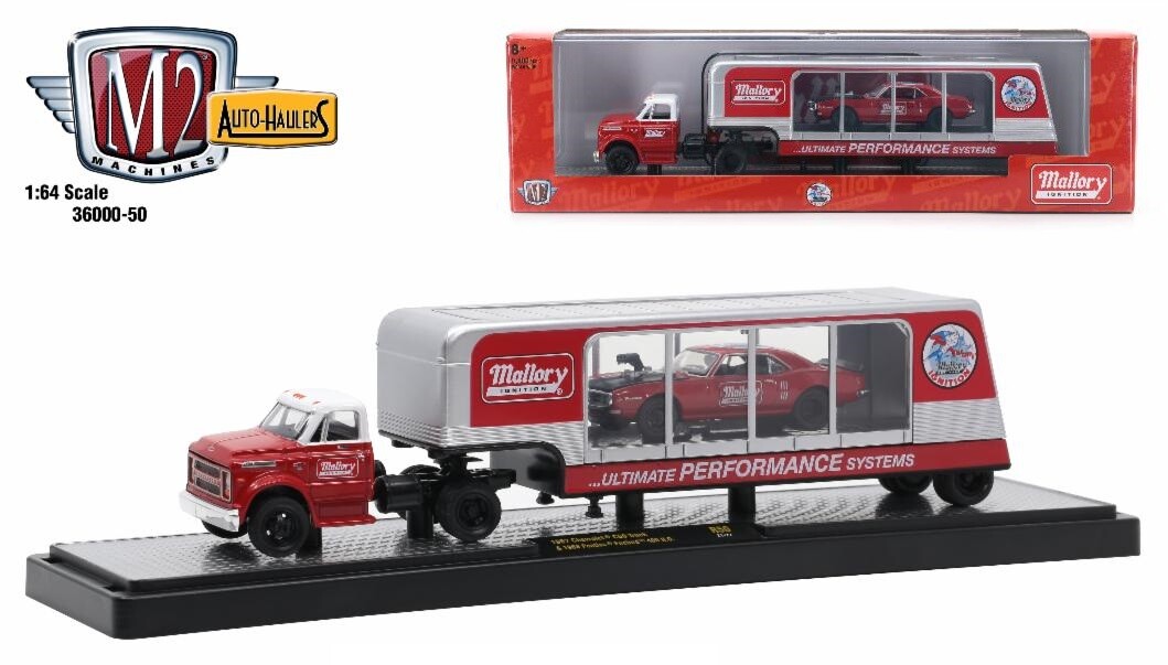 1:64 M2 Machines AUTO-HAULERS 50* 1967 Chevy C60 1968 Firebird