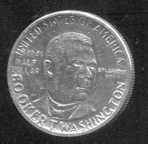 1946 BOOKER T. WASHINGTON COMMERATIVE DEMI-DOLLAR CH BU (A965) 0,900 ARGENT - Photo 1/2